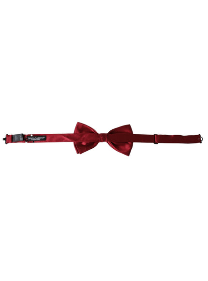 Dolce & Gabbana Red Adjustable Bow Tie