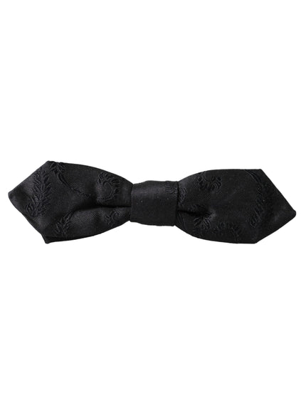 Dolce & Gabbana Multicolor Fantasy Silk Adjustable Neck Bow Tie