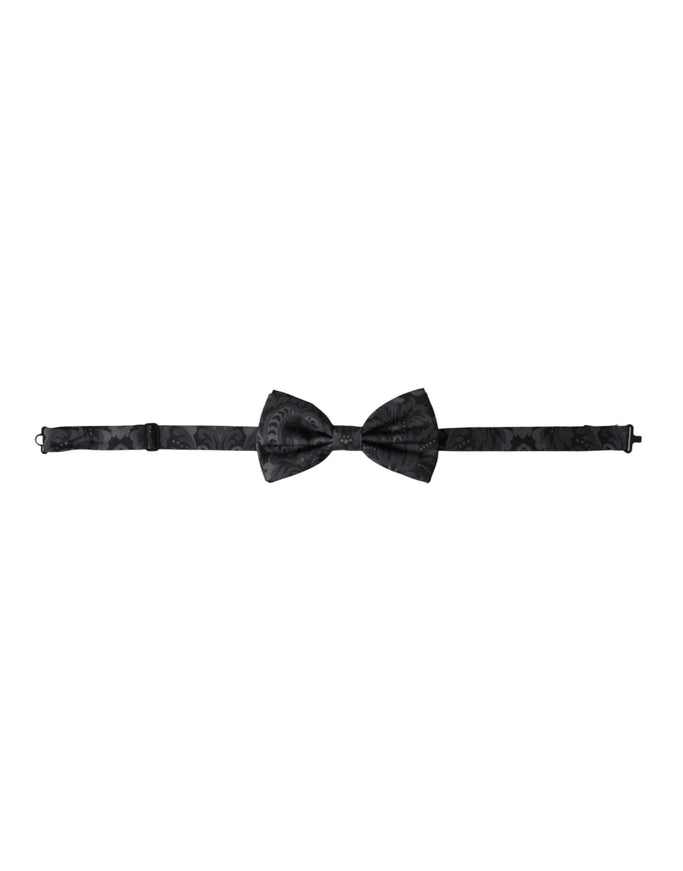 Dolce & Gabbana Men's  Silk Patterned Adjustable Bow Tie