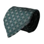 Dolce & Gabbana Green Silk DG Logo Adjustable Tie