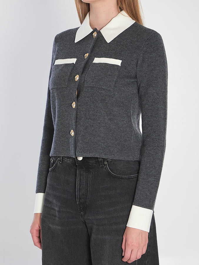 Self Portrait Knit Cardigan