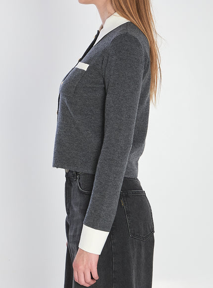 Self Portrait Knit Cardigan