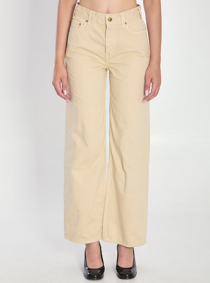 Celine Sand-colored Jeans Beige