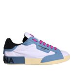 Dolce & Gabbana multicolor leather sneakers side view