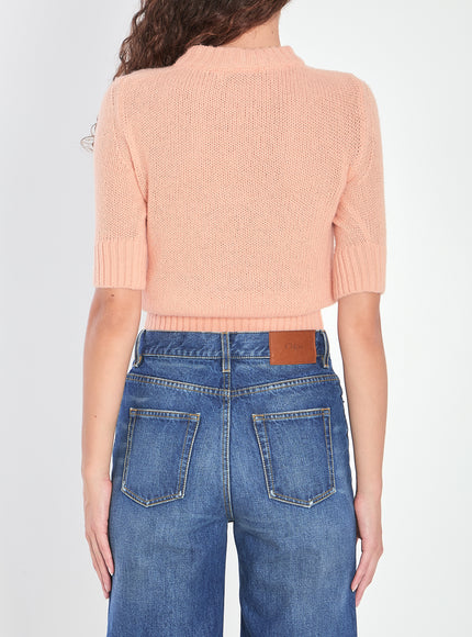 Chloe Logo Knit Pullover