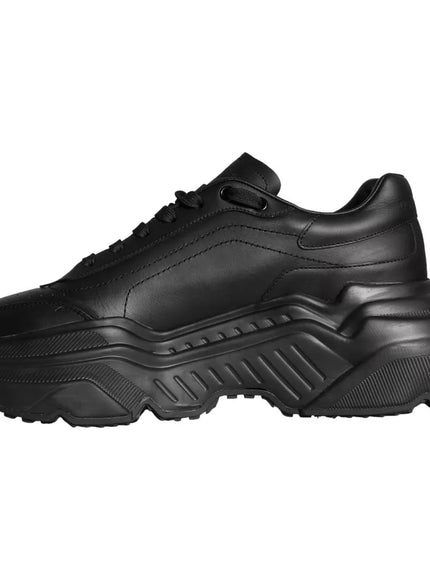 Opposite side view of Dolce & Gabbana Black Daymaster Sneakers