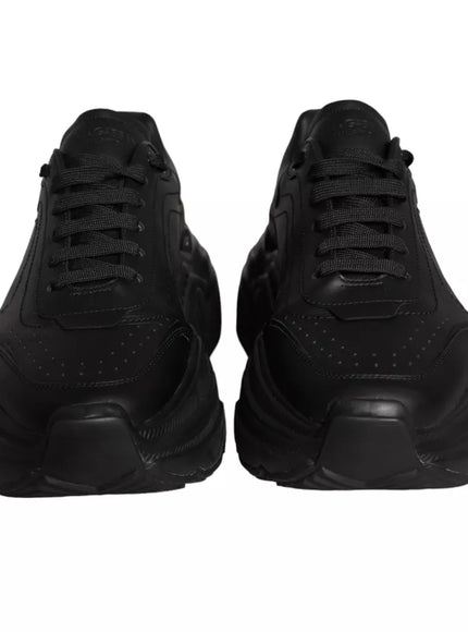 Front view of Dolce & Gabbana Black Daymaster Sneakers