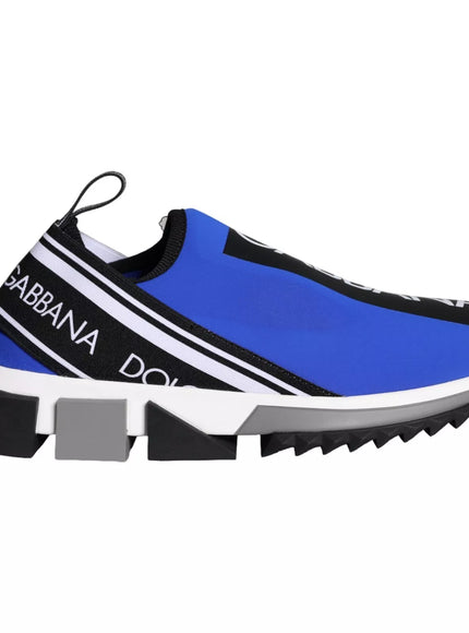 Dolce & Gabbana blue Sorrento sneaker side view