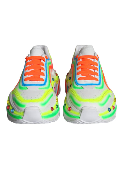 Dolce & Gabbana Multicolor Daymaster LED Lighted Sneaker Shoes