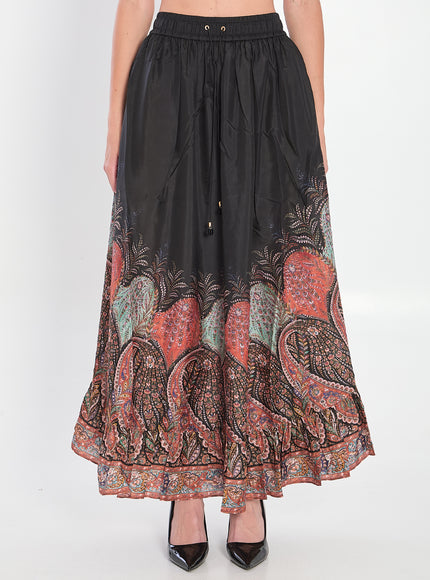 Rhiannon Ruffle Maxi Skirt 