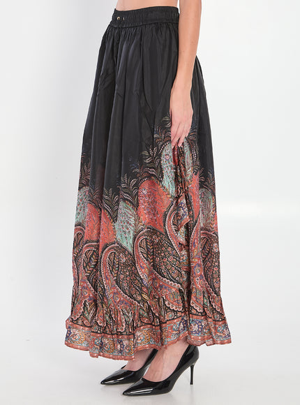 Rhiannon Ruffle Maxi Skirt 