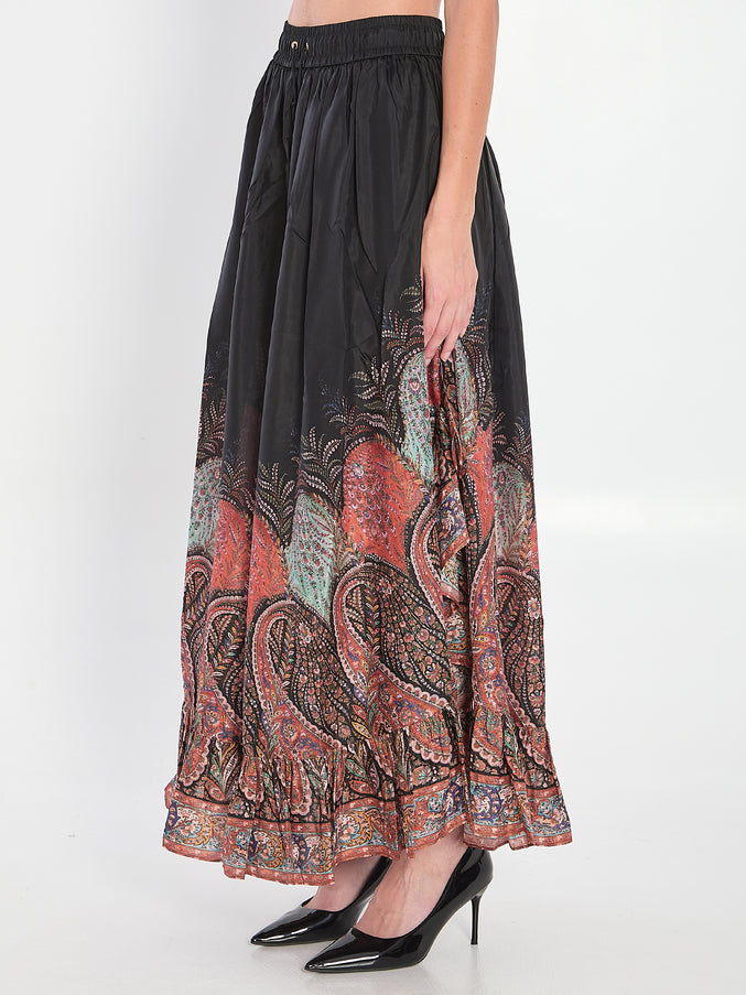 Zimmermann Rhiannon Ruffle Maxi Skirt