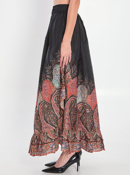 Rhiannon Ruffle Maxi Skirt 