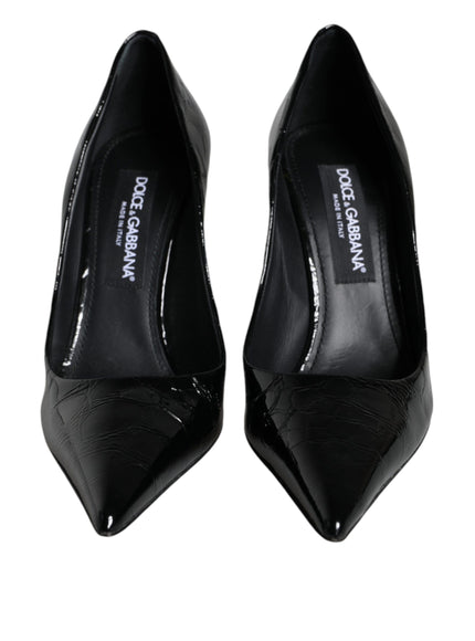 Dolce & Gabbana Pumps In Black Patent Leather