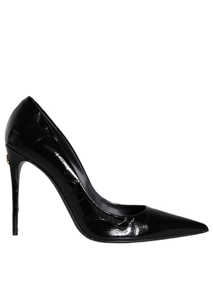 Dolce & Gabbana Pumps In Black Patent Leather