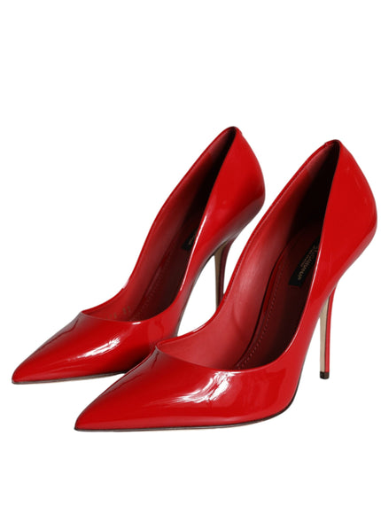 Dolce & Gabbana Patent Leather Pointy-toe Pumps