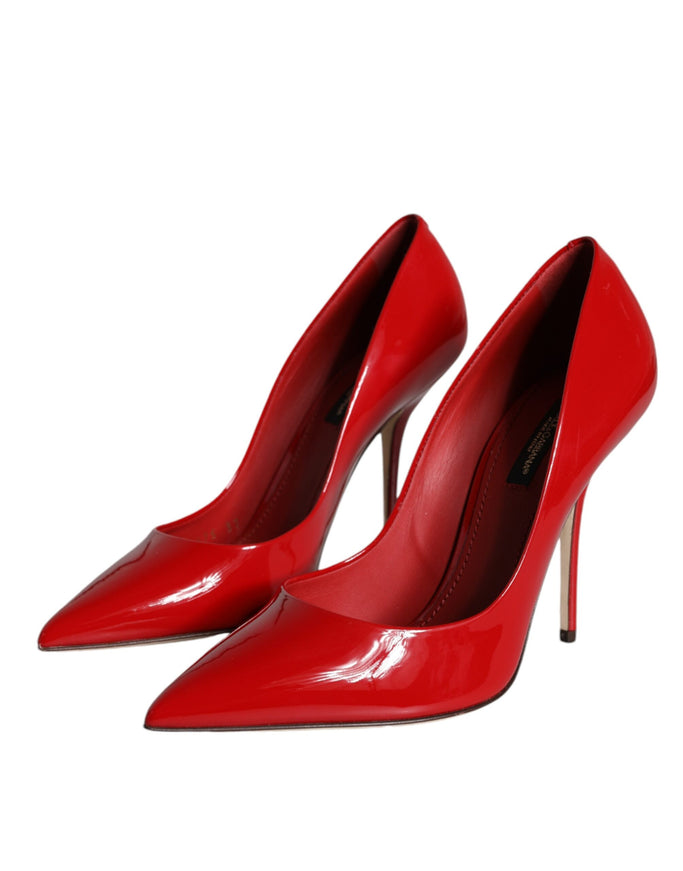 Dolce & Gabbana Patent Leather Pointy-toe Pumps