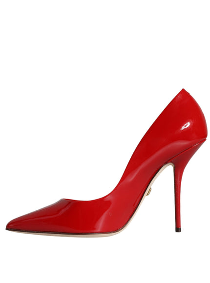 Dolce & Gabbana Patent Leather Pointy-toe Pumps