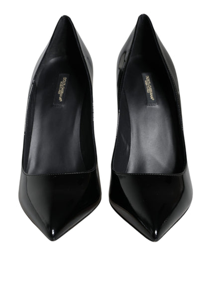 Dolce & Gabbana Bellucci Pumps In Black Patent Leather