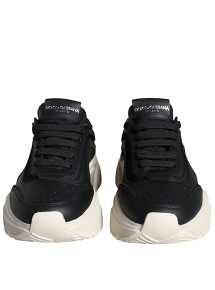 Dolce & Gabbana Daymaster Sneakers In Black Leather