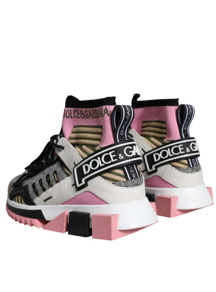 Dolce & Gabbana Sorrento Sock-Style Logo Sneakers