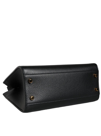 Versace Virtus Top Handle Leather Bag