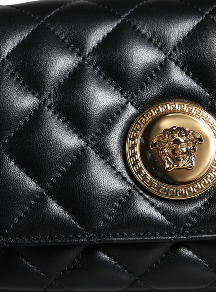 Versace La Medusa Quilted Lambskin Bag