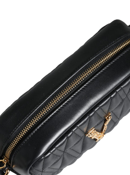 Versace Virtus Quilted Lambskin Leather Bag