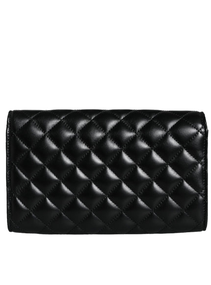 Versace La Medusa Quilted Leather Shoulder Bag