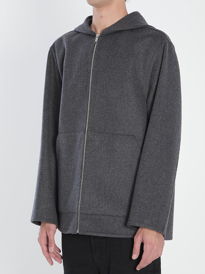 Bottega Veneta Hooded Wool Blouson