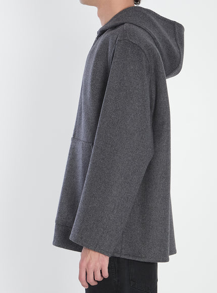 Bottega Veneta Hooded Wool Blouson