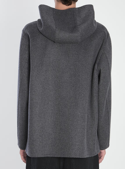 Bottega Veneta Hooded Wool Blouson