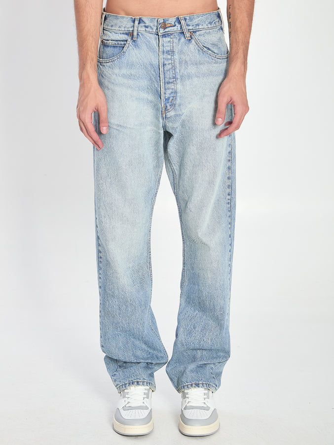 Celine Kurt Denim Pants Light Blue