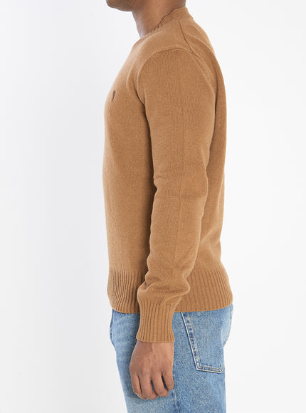 Ami Paris Ami De Coeur Crew Neck Sweater