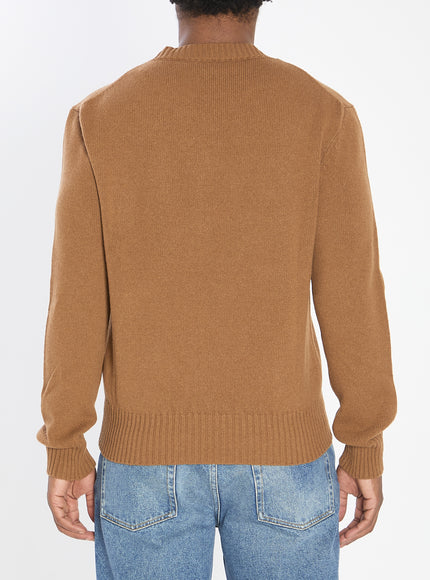 Ami Paris Ami De Coeur Crew Neck Sweater