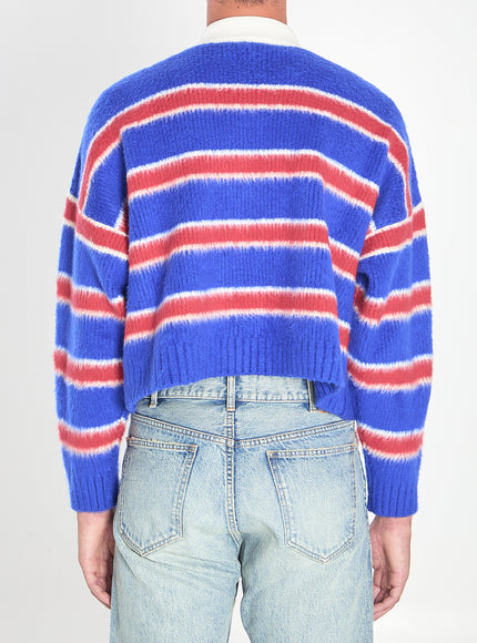Celine Striped Polo-style Knit