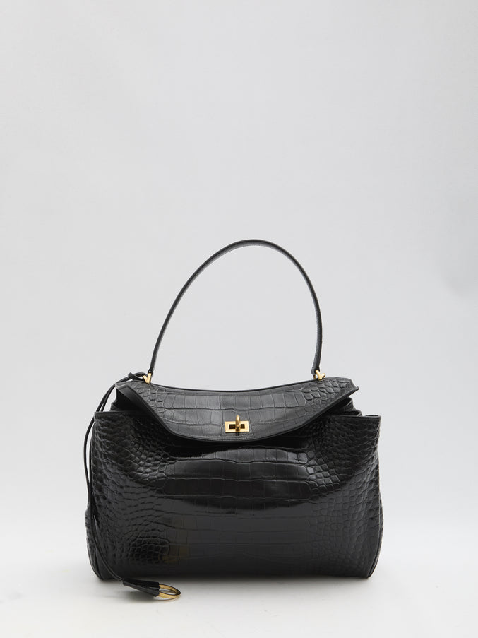 Balenciaga Rodeo Medium Bag QT Black