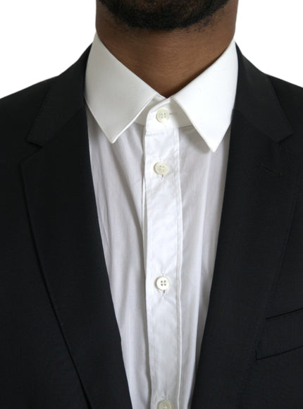 Close-up of Dolce & Gabbana blazer collar