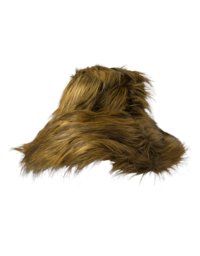 a furry animal's head on a white background