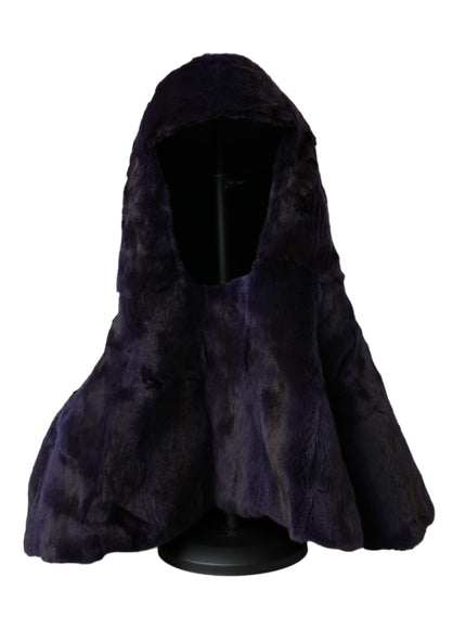 a black hooded jacket with a hood on top of it