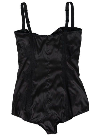 a women's black one piece swimsuit with straps