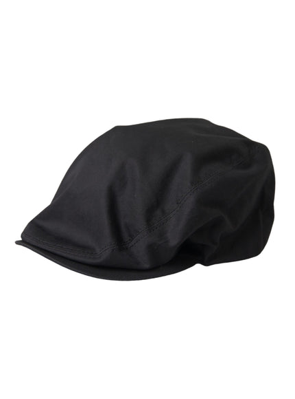 a black hat on a white background