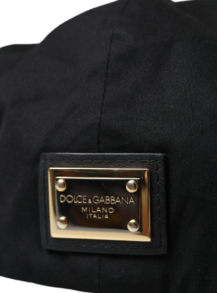 a close up of a black bag with a name tag