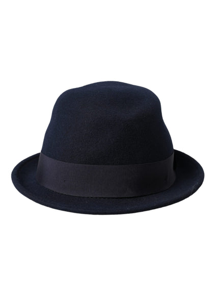 a black hat on a white background