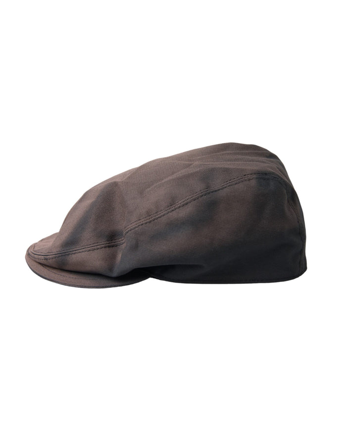 a brown hat on a white background