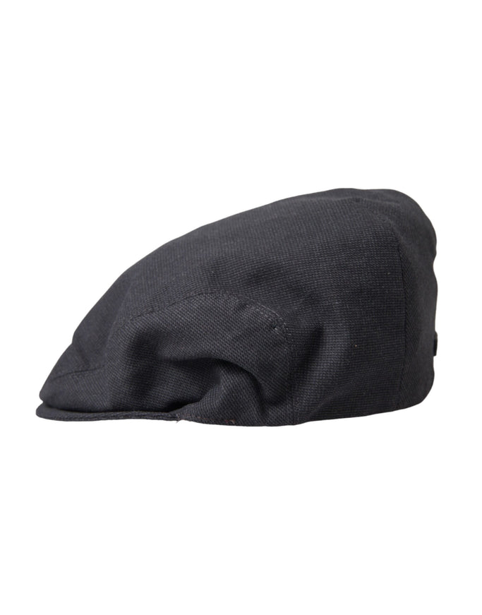 a black hat on a white background