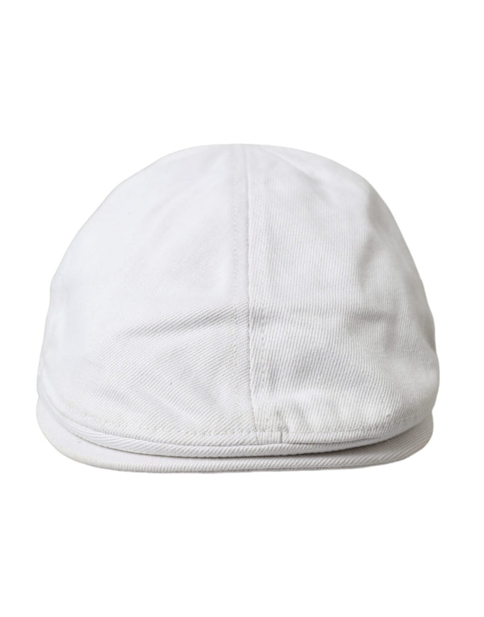 a white hat on a white background