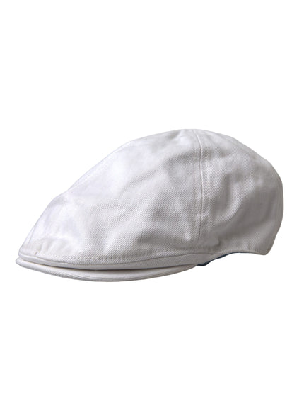 a white hat is shown on a white background