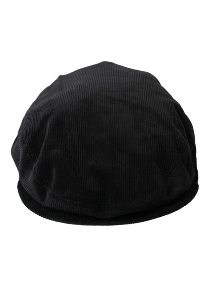 a black hat on a white background