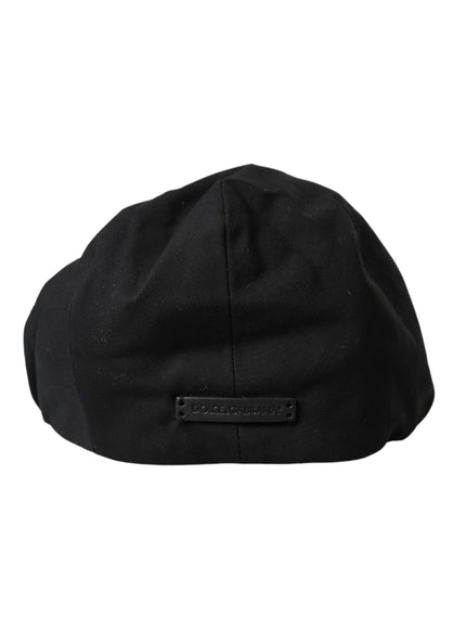 a black hat on a white background